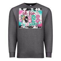 Charcoal Heather Oh for peeps sake with cowhide tumbler Easter Day Premium Sweatshirt - HowdyJamesFarm