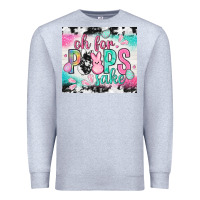 Heather Grey Oh for peeps sake with cowhide tumbler Easter Day Premium Sweatshirt - HowdyJamesFarm