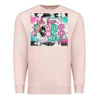 Pale Pink Oh for peeps sake with cowhide tumbler Easter Day Premium Sweatshirt - HowdyJamesFarm