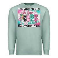 Seafoam Oh for peeps sake with cowhide tumbler Easter Day Premium Sweatshirt - HowdyJamesFarm