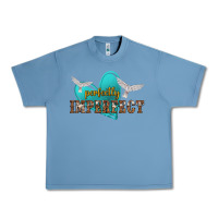 Pebble Blue perfectly imperfect Urban Heavy Tee - NancyCooperArtShop