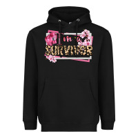 Black im a survivor cancer awareness Heavyweight Hoodie - CowGirlArtShop