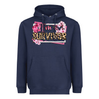 Navy im a survivor cancer awareness Heavyweight Hoodie - CowGirlArtShop