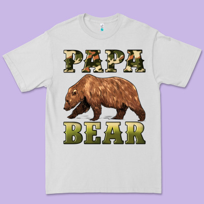 Papa Bear Premium Tee Designed By Artiststas