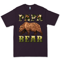 Plum papa bear Premium Tee - Artiststas
