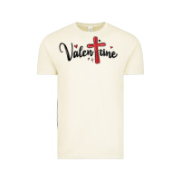 Vintage Arctic valentine cross glitter Vintage Tee - MaliasSmallBusiness