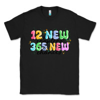 Black 12 new chapter 365 new chances Classic Tee - MaliasSmallBusiness