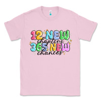 Bubblegum Pink 12 new chapter 365 new chances Classic Tee - MaliasSmallBusiness