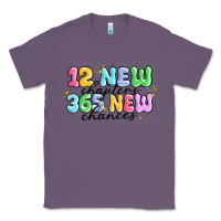 Lavender 12 new chapter 365 new chances Classic Tee - MaliasSmallBusiness