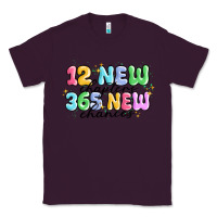 Plum 12 new chapter 365 new chances Classic Tee - MaliasSmallBusiness
