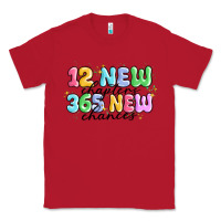 Red 12 new chapter 365 new chances Classic Tee - MaliasSmallBusiness