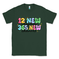 Sports Green 12 new chapter 365 new chances Classic Tee - MaliasSmallBusiness