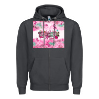 Smoke Breast Cancer Teacher Zipper Hoodie - NancyCooperArtShop