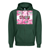 Sports Green Breast Cancer Teacher Zipper Hoodie - NancyCooperArtShop