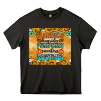 Asphalt Flannes Hayrides Sweaters Bonfires Heavy Core Tee - Artiststas
