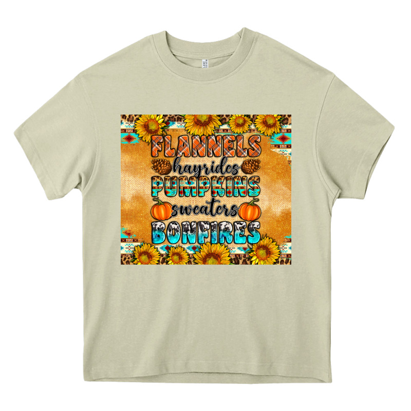 Flannes Hayrides Sweaters Bonfires Heavy Core Tee by Artiststas | Teevron