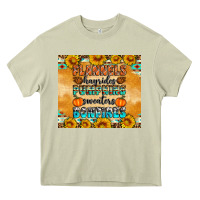 Mossy Flannes Hayrides Sweaters Bonfires Heavy Core Tee - Artiststas