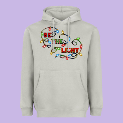 Be The Light Heavyweight Hoodie Designed By Cowgirlartshop
