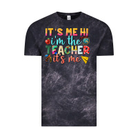 Cloud Black its me hi im the teacher its me nca Vintage Tee - NancyCooperArtShop