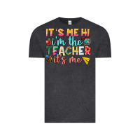 Vintage Black its me hi im the teacher its me nca Vintage Tee - NancyCooperArtShop