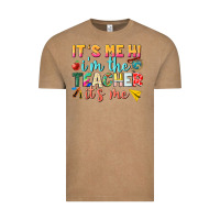 Vintage Coffee its me hi im the teacher its me nca Vintage Tee - NancyCooperArtShop