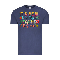 Vintage Denim its me hi im the teacher its me nca Vintage Tee - NancyCooperArtShop