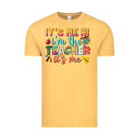 Vintage Mustard its me hi im the teacher its me nca Vintage Tee - NancyCooperArtShop