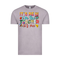 Vintage Zinc its me hi im the teacher its me nca Vintage Tee - NancyCooperArtShop