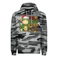 Slate Camo watercolor t rex fa rawr rawr rawr christmas Premium Hoodie - CowGirlArtShop