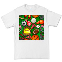 White physical education class seamless pattern Premium Tee - BundleAndBundleShop