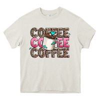Cream coffee coffee coffee Heavy Core Tee - AdoDesignShop