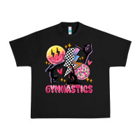 Black retro gymnastics Urban Heavy Tee - MaliasSmallBusiness