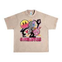 French Oak retro gymnastics Urban Heavy Tee - MaliasSmallBusiness