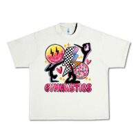 Pistachio retro gymnastics Urban Heavy Tee - MaliasSmallBusiness