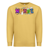 Antique Gold Easter nurse Easter Day Premium Sweatshirt - HowdyJamesFarm