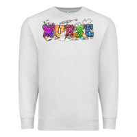 Oatmeal Heather Easter nurse Easter Day Premium Sweatshirt - HowdyJamesFarm
