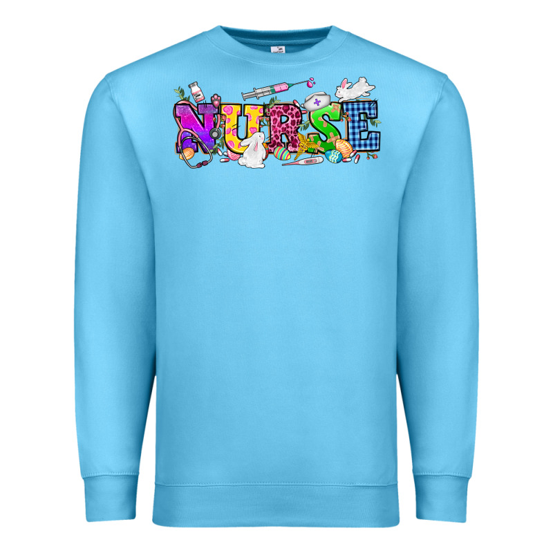 Easter Nurse Easter Day Premium Sweatshirt by HowdyJamesFarm | Teevron