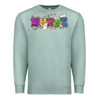 Seafoam Easter nurse Easter Day Premium Sweatshirt - HowdyJamesFarm