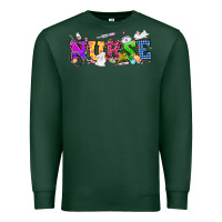 Sports Green Easter nurse Easter Day Premium Sweatshirt - HowdyJamesFarm