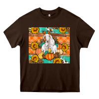 Chocolate Brown Goat family fall pumpkins gemstone Heavy Core Tee - Artiststas