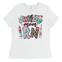 Wife Mom Rn Registered Nurse Ladies Tee | Teevron