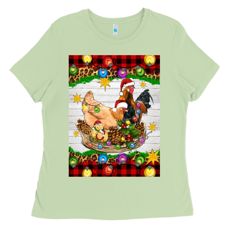 Christmas Coop Animals Ladies Tee by Artiststas | Teevron