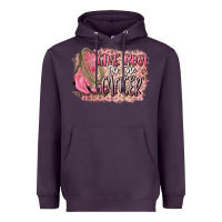 Plum give boot to the cancer Heavyweight Hoodie - CowGirlArtShop