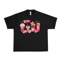 Black valentines day coffee cups Urban Heavy Tee - MaliasSmallBusiness