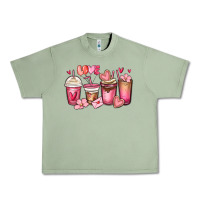 Oil Green valentines day coffee cups Urban Heavy Tee - MaliasSmallBusiness