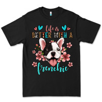 Black life is better with a frenchie Premium Tee - Jasminsmagicworld
