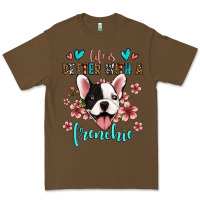 Cacao life is better with a frenchie Premium Tee - Jasminsmagicworld