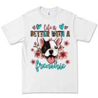White life is better with a frenchie Premium Tee - Jasminsmagicworld