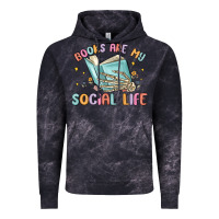 Cloud Black books are my social life Vintage Hoodie - MaliasSmallBusiness