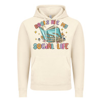 Vintage Artic books are my social life Vintage Hoodie - MaliasSmallBusiness